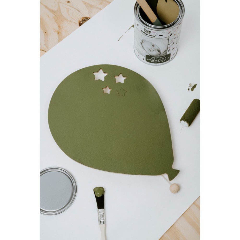 Wandfarbe, Khaki (1 Liter)