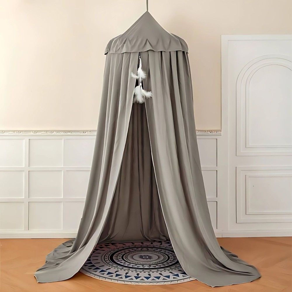 Kinder Baldachin/ Betthimmel, Grau