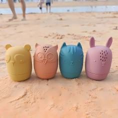 Silikon-Badespielzeug für Kleinkinder – 4er Set