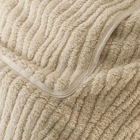 Cover für Babytrage/ Wintercover - Beige gestreift