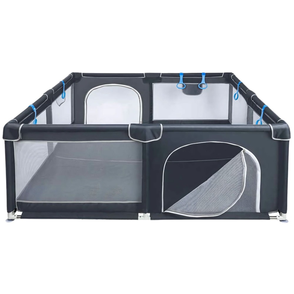 Laufgitter/ Laufstall, Grau, 150 x 180 cm