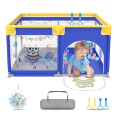 Laufgitter/ Laufstall + Aufbewahrungstasche + Bälle, Tiere