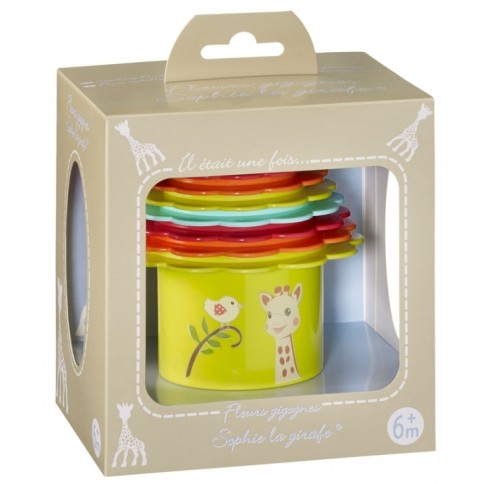 Sophie La Girafe Floral Pyramid pour empiler