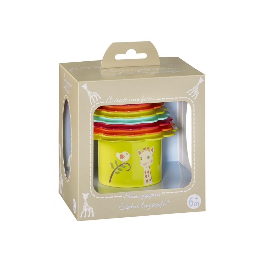 Sophie La Girafe Floral Pyramid pour empiler