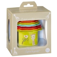 Sophie La Girafe Blumenpyramide zum Stapeln