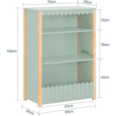 copy of Kinder Spielzeug- & Bücherregal, weiss