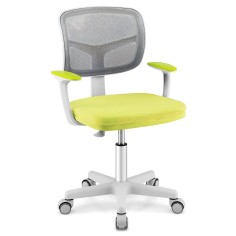 Kinderbürostuhl Ergo, Mesh Grün