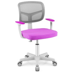 Kinderbürostuhl Ergo, Mesh Lila
