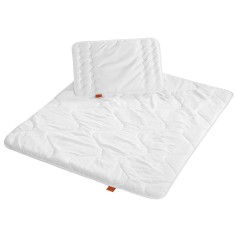 Duvet Steppdecke 135 x 100 cm + Flachkissen 40 x 60 cm