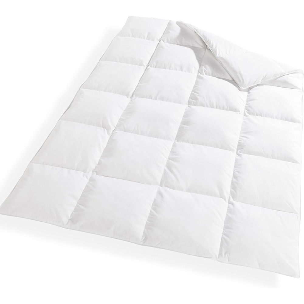 Duvet Steppdecke mit Daunen & Federn, 135 x 200 cm