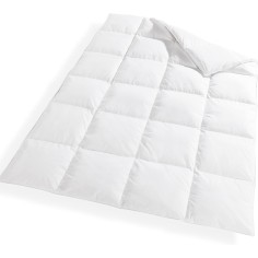 Duvet Steppdecke mit Daunen & Federn, 135 x 200 cm