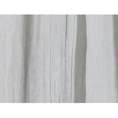 Baldachin/ Betthimmel Vintage, Soft Grey - Höhe 245 cm