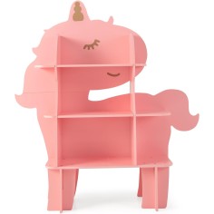 Kinder Bücherregal, Spielzeugregal, Einhorn