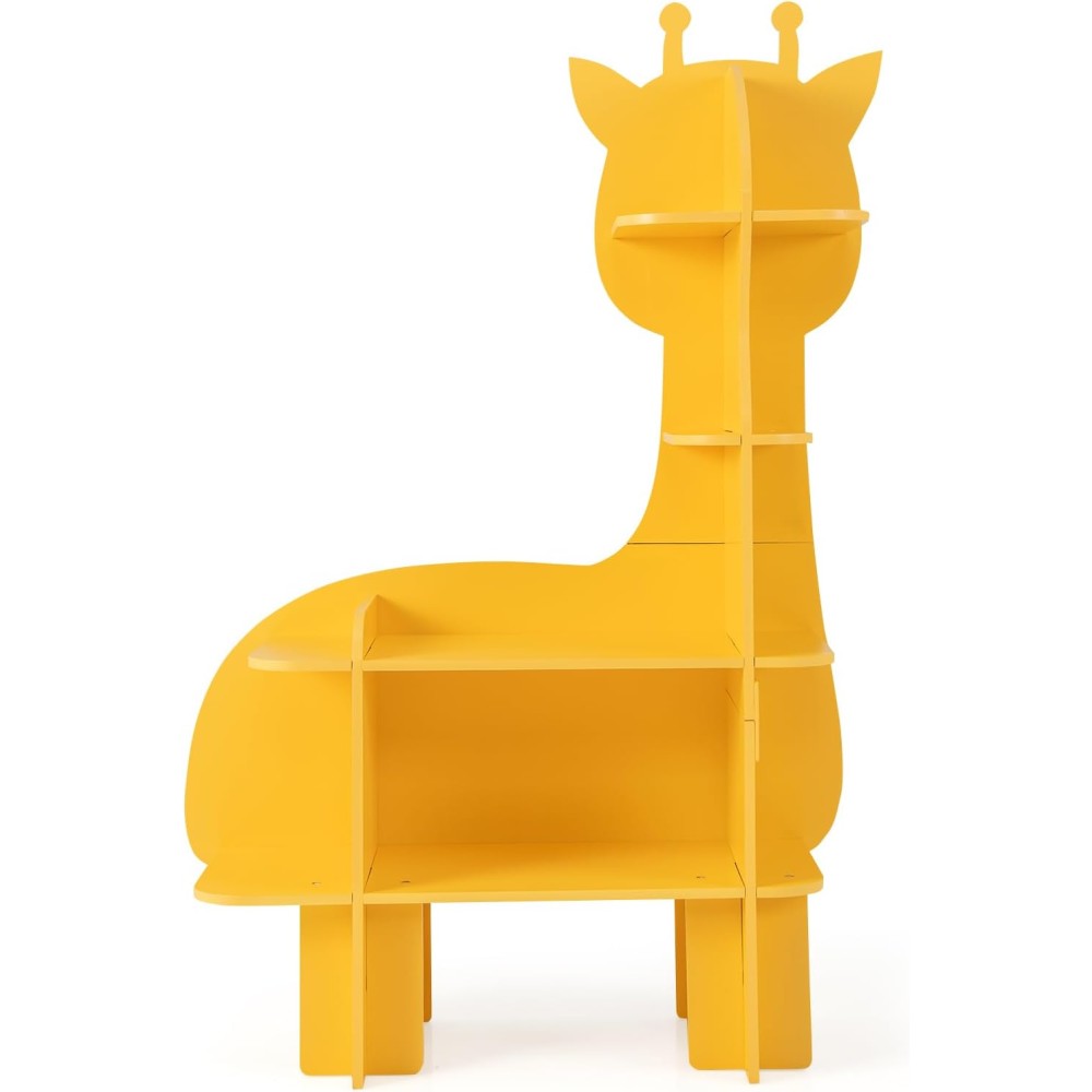 Kinder Bücherregal, Spielzeugregal, Giraffe