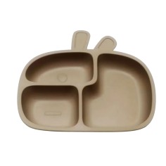 copy of Silikon Teller mit Saugknöpfen, Crab