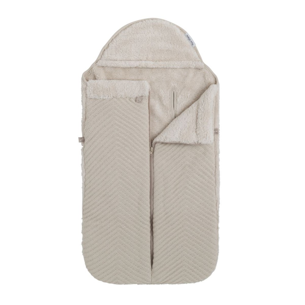 Autositz-Fusssack "Grace", Warm Linen