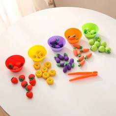 Kinder Holz Sortierspielzeug Montessori