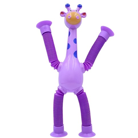 copy of Spielzeug Giraffe mit Teleskop-Armen und -Beinen, Gelb