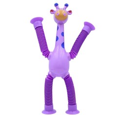 copy of Spielzeug Giraffe mit Teleskop-Armen und -Beinen, Gelb