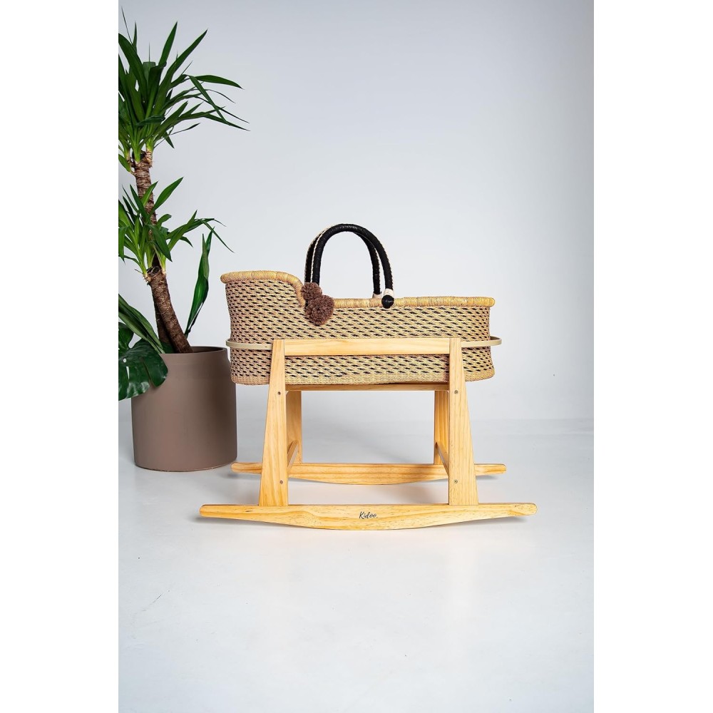 Baby Moseskorb Wiege & Ständer, inkl. Matratze