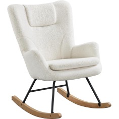 Schaukelstuhl/ Schaukelsessel, Ivory