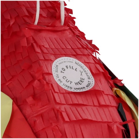 Piñata roter Papagei