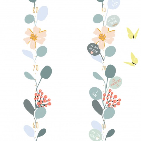 Wachstumstabelle Wandsticker Nils