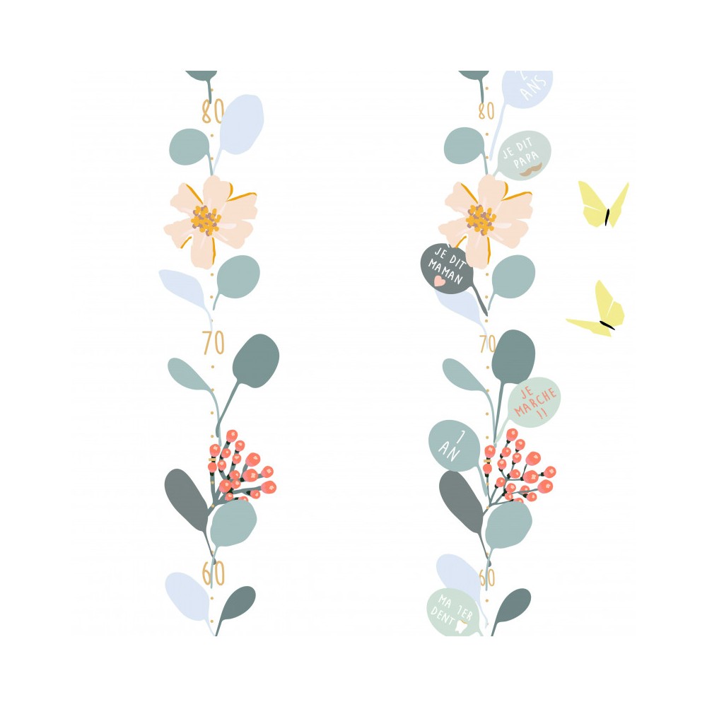 Wachstumstabelle Wandsticker Nils