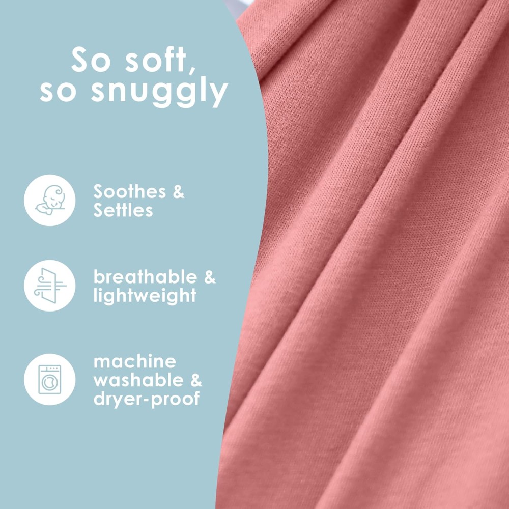 Baby Tragetuch aus Baumwolle, Rosa