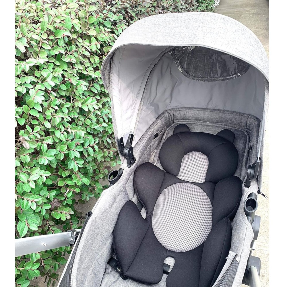 copy of Kinderwagen/ Buggy Sitzauflage aus Baumwolle, Senfgelb