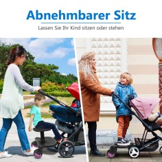 copy of universelles Kinderwagen Mitfahrbrett mit Sitz
