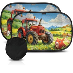 Auto Sonnenblenden, 2 Stück, Traktore