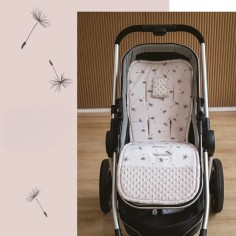 Kinderwagen & Buggy Sitzauflage aus Baumwolle, Pusteblume