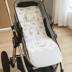 Kinderwagen & Buggy Sitzeinlage aus Baumwolle, Fuchs
