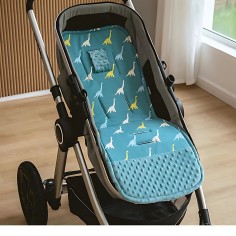 Kinderwagen & Buggy Sitzeinlage aus Baumwolle, Dino