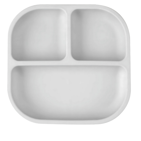 copy of Silikon Teller mit Saugknöpfen, Honig