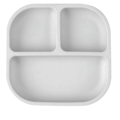 copy of Silikon Teller mit Saugknöpfen, Honig