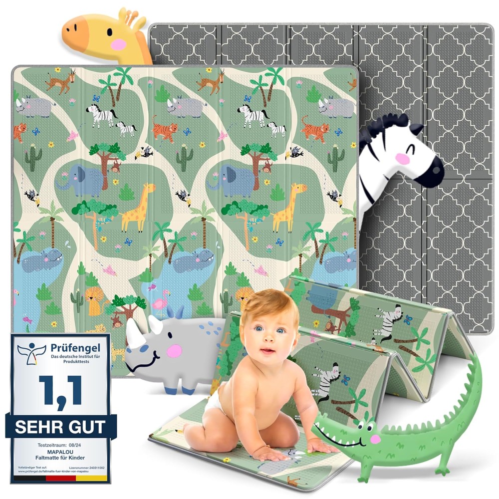 copy of faltbare Spielmatte Regenbogen, 127 x 127 cm