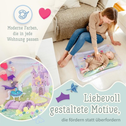 Baby Wasser Spielmatte XXL, Schloss