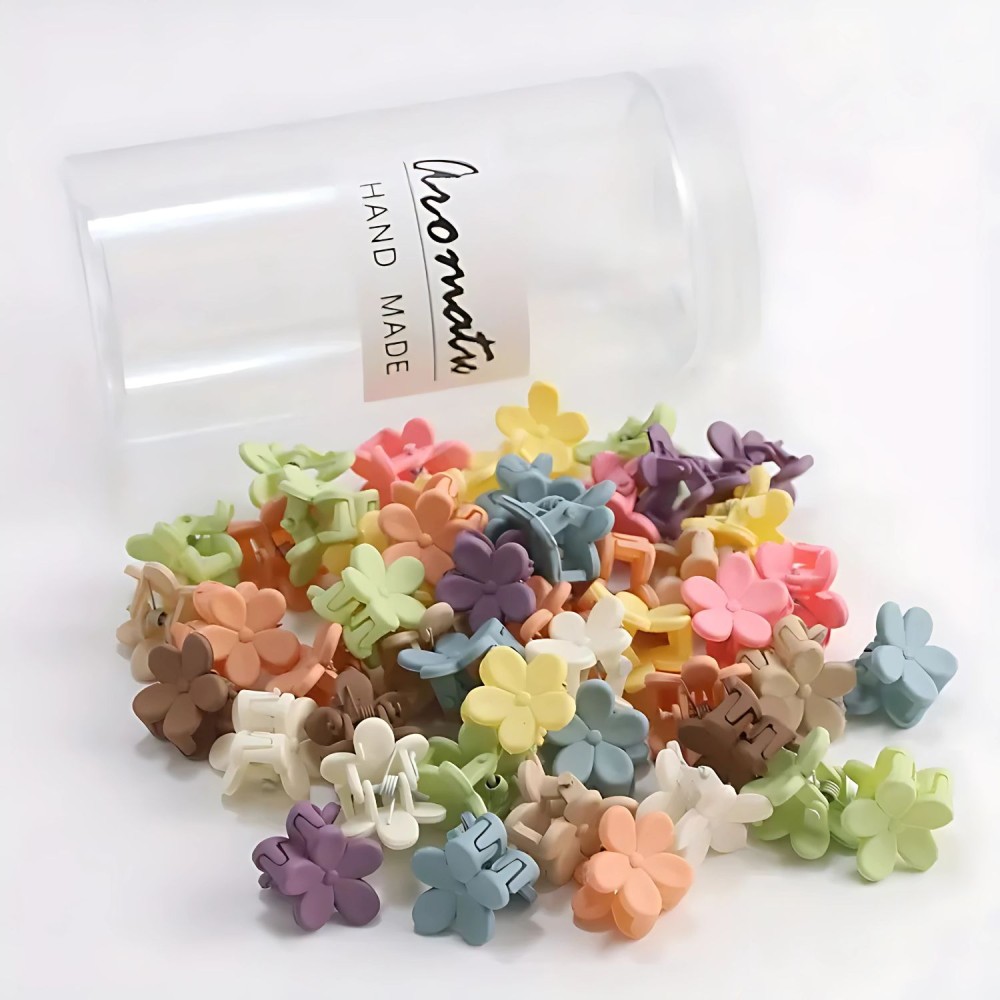 Haarklammer (50 Stk.), Blumen