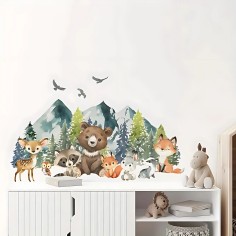 Wandsticker, Bergtiere