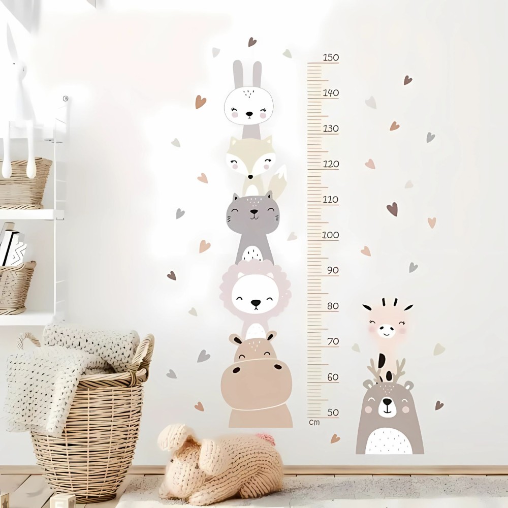 Wandsticker, Messlatte