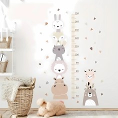 Wandsticker, Messlatte