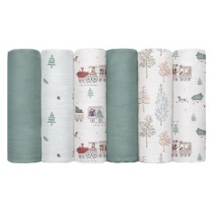 copy of Mulltuch / Spucktücher Set, 5 Stück, Grey Mist