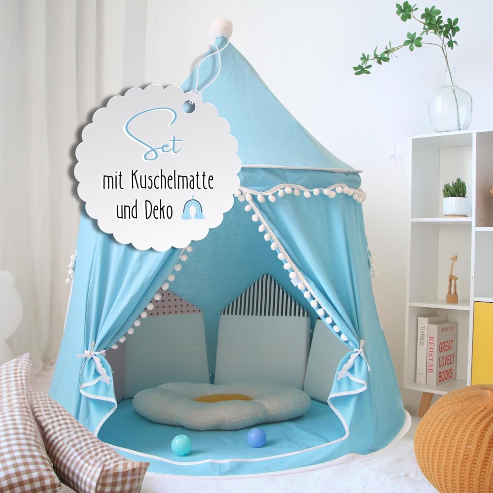 Lionherz of Spielhaus/ Spielzelt + Spielmatte, Blau