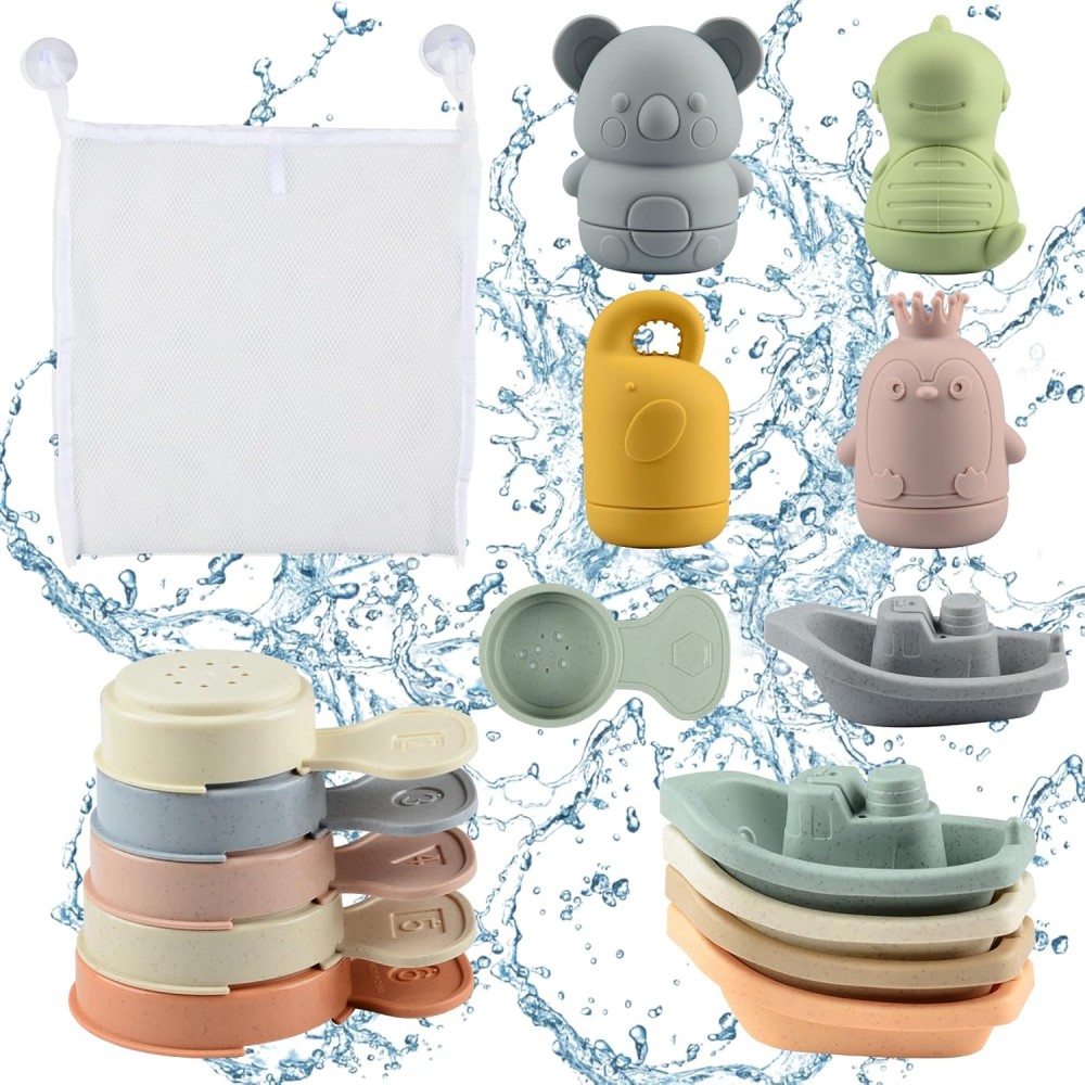 copy of Silikon-Badespielzeug für Kleinkinder – 4er Set