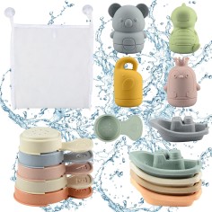 copy of Silikon-Badespielzeug für Kleinkinder – 4er Set