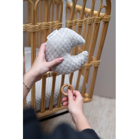 Spieluhr Mond Happiness, Urban Taupe