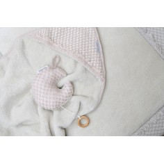 Spieluhr Mond Happiness, Alt Rosa