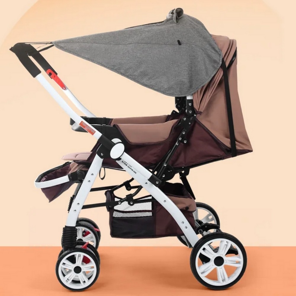 Kinderwagen Sonnensegel mit Fenster
